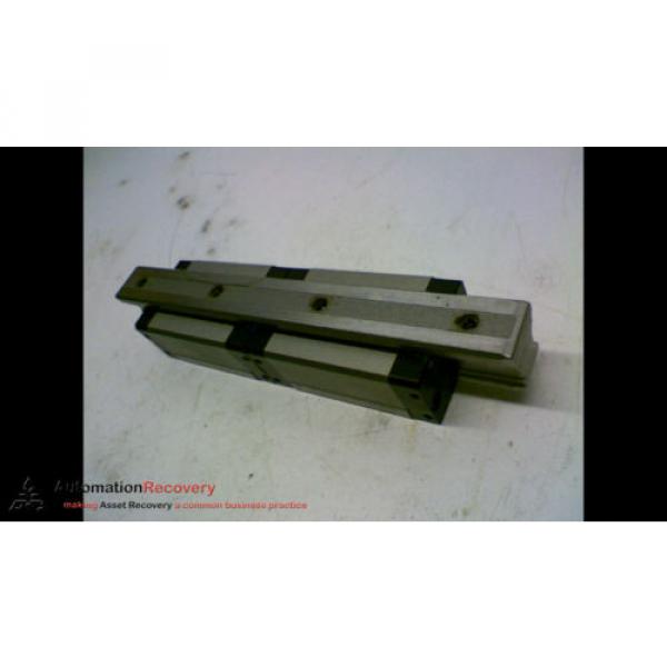 REXROTH 7210 GUIDE RAIL WITH BEARINGS 8-1/2#034; #158221 #1 image
