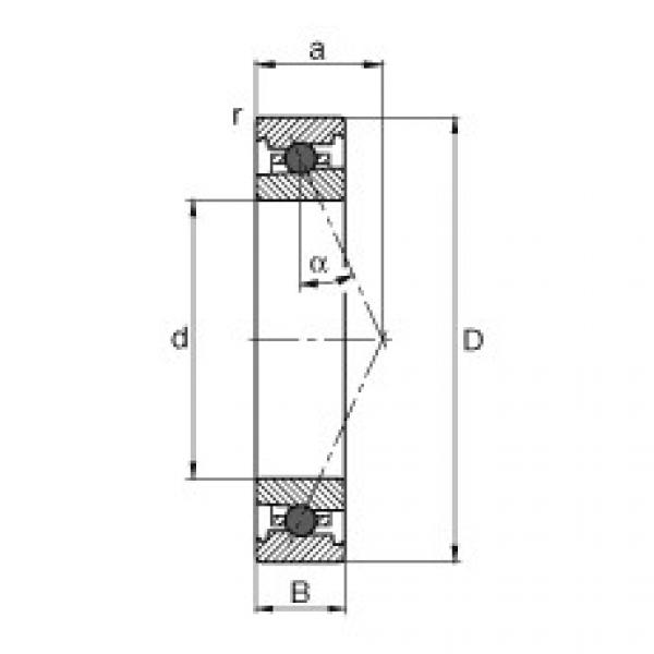 FAG Spindle bearings - HC7016-E-T-P4S #1 image