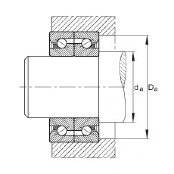 FAG Axial angular contact ball bearings - BSB3572-SU-L055 #3 image