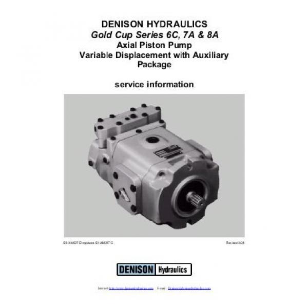 Dansion gold cup piston pump P24L-7R1E-9A7-B0X-B0 #1 image