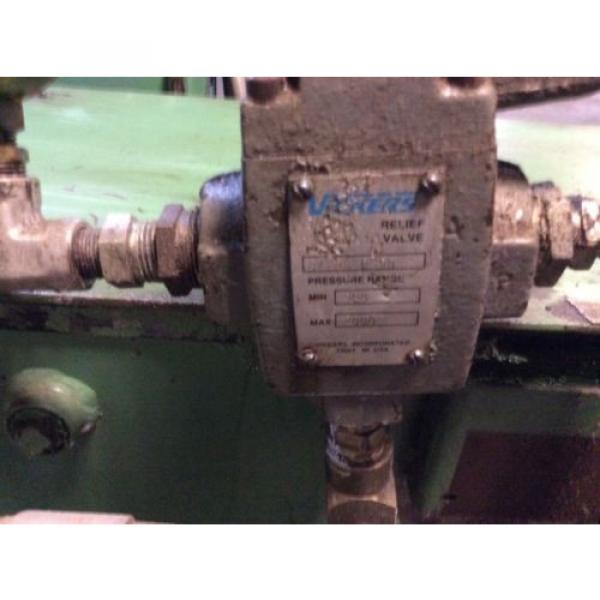 Hydro System 15hp hydraulic pump w/tank, 30#034;-14#034;-20#034;, 230/460v, 3 phase, vickers #4 image