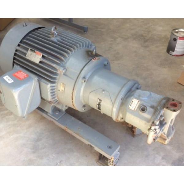 Rexroth Hydraulic pumps MDL AA10VS071 w Reliance 40 HP Motor DUTY MASTER 3 PH #2 image