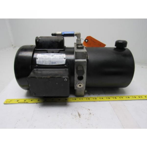 John S. Barnes Corp C6C17FZ5A Hydraulic Pump w/Leeson 1/2 HP Motor 115/208-230V #3 image