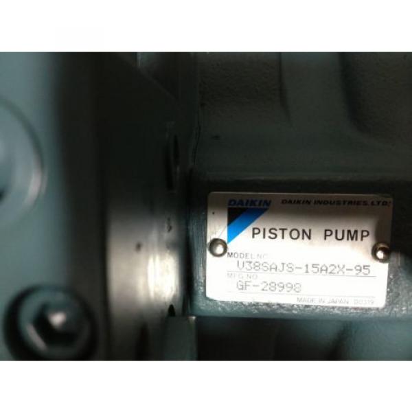 Daikin V-Series Hydraulic Tandem Piston Pump V38SAJS-15A2X-95 #1 image