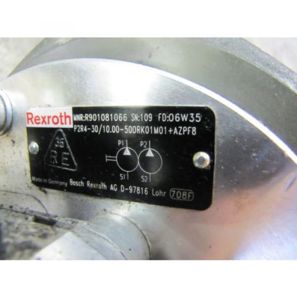 BOSCH REXROTH R901081066 P2R4-30/1000 HYDRAULIC pumps 0510415006 GEAR MOTOR #4 image