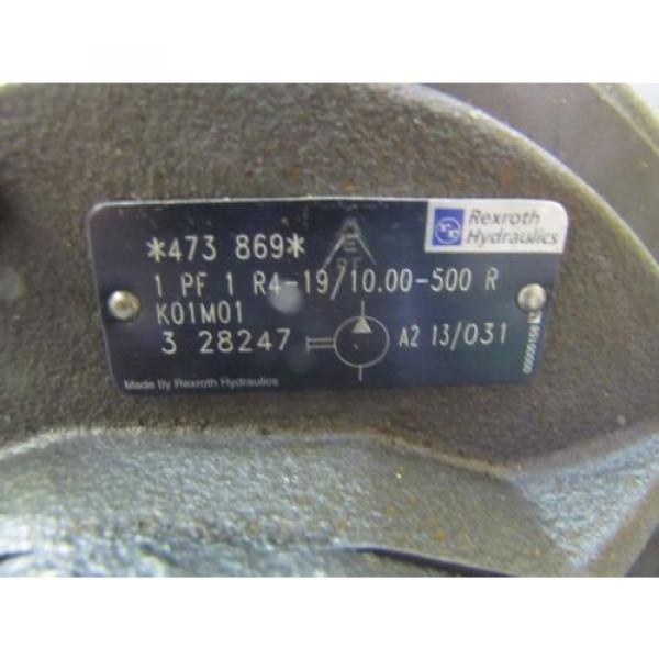 REXROTH 1PF1R4-19/1000-500R 07363241 ROTARY GEAR HYDRAULIC pumps #2 image