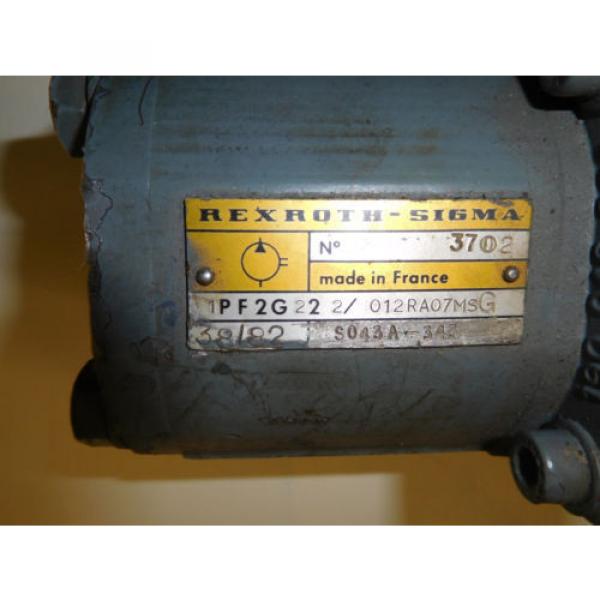 Rexroth PV6V30-30/25RE08VC63A1/5 Double Vane/Gear pumps 9 amp; 5 GPM #3 image