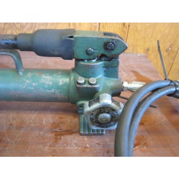 SIMPLEX P42 HYDRAULIC HAND PUMP With Hose 10,000PSI Free Shipping Used #2 image