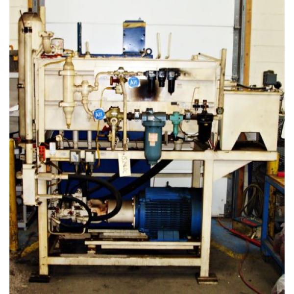 #SLS1D32 Singapore Canada Rexroth Hydraulic HPU Power Supply Unit 30HP  15246LR #1 image