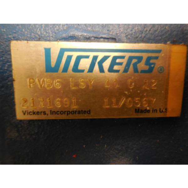 Origin VICKERS PISTON PUMP # PVB6-LSY-40-C-12 #4 image