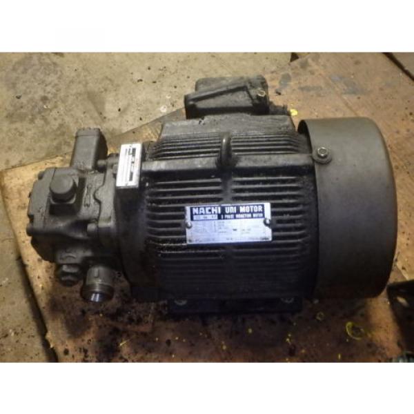 Nachi Variable Vane Pump Motor_VDR-1B-1A3-1146A_LTIS85-NR_UVD-1A-A3-2.2-4-1140A #3 image