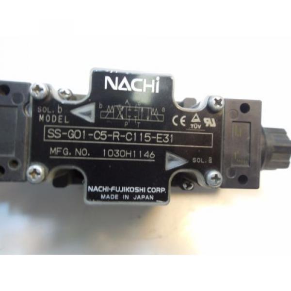 Nachi Hydraulic Control Valve SS-G01-C5-R-C115-E31 #2 image