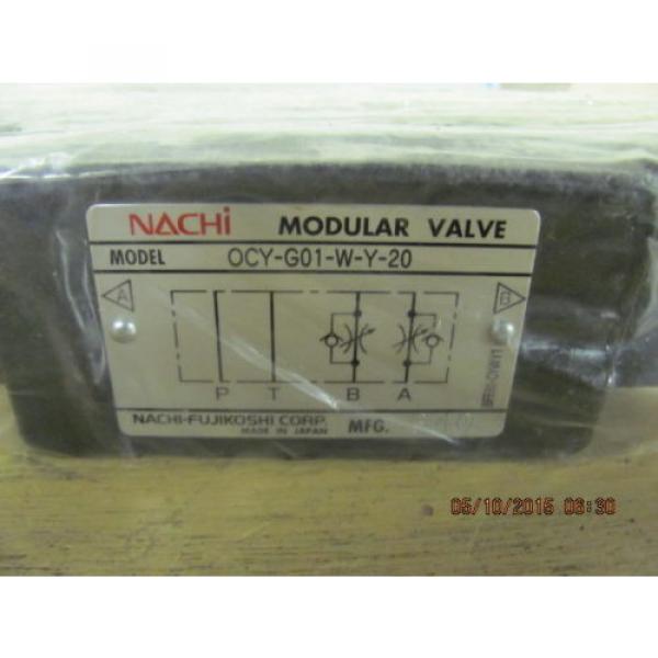 Nachi OCY-G01-W-Y-20 Flow Control Valve #3 image