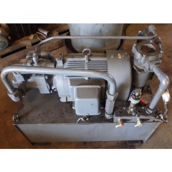 NACHI Hydraulic Pump Unit w/ Reservoir Tank_UPV-2A-45N1-55-4-11_S-0160-8_75739 #2 image