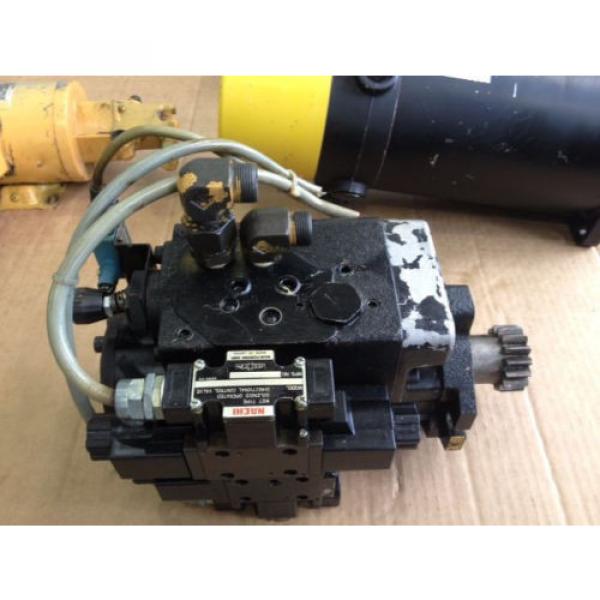 Nippon Gerotor Hydraulic Index Motor with two Nachi solenoids #1 image