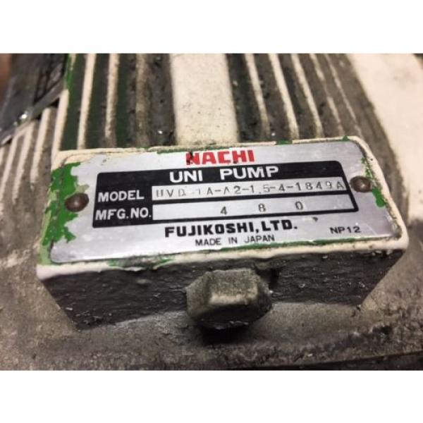 Nachi 2 HP 15kW Complete Hyd Unit, VDR-1B-1A2-21, UVD-1A-A2-15-4-1849A Used #4 image