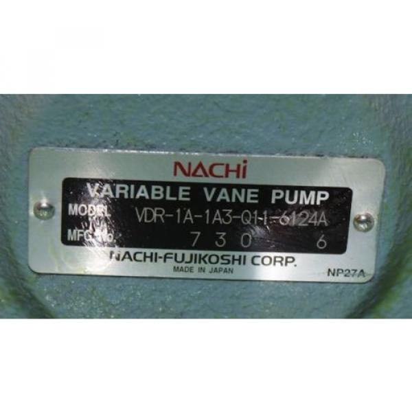 Nachi, VDR-1A-1A3-Q11-6124A, Variable Vane Pump Hydraulic Origin #4 image