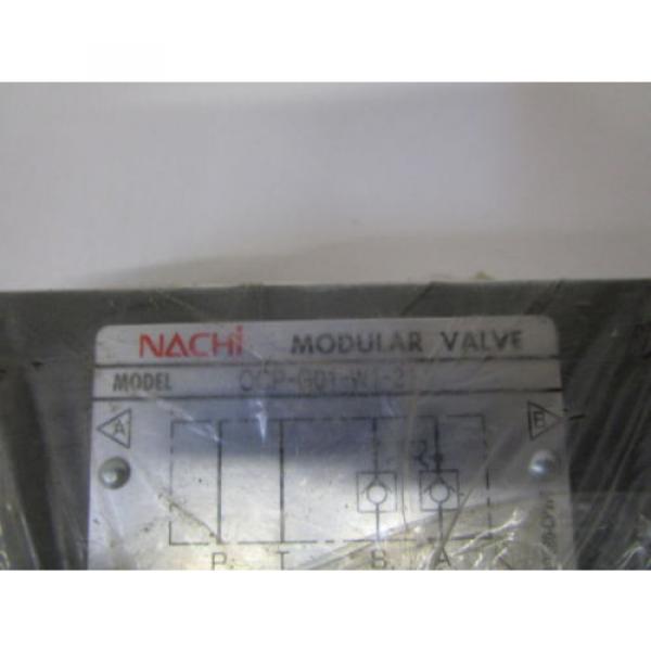 NACHI MODULAR VALVE OCP-G01-W1-21 Origin NO BOX #2 image