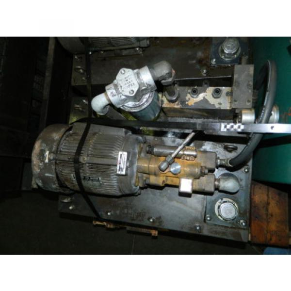 Nachi 3 HP 22 kW Hyd Unit w/ Tank, Nachi Uni Pump UPV-1B-22N1-22S-4-Z-11 #5 image