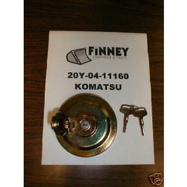 Komatsu Wheel Loader Locking Fuel Cap 20Y-04-11160 NEW 20Y-04-11161 #1 image