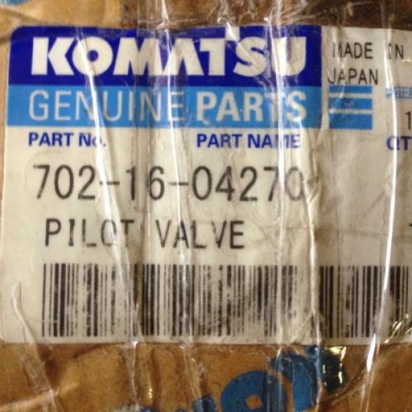 Komatsu Pilot Valve Pt# 702-16-04270 #4 image