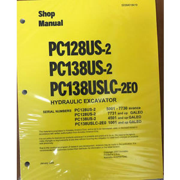 Komatsu Service PC128US-2, PC138US/USLC-2 Shop Manual #1 image