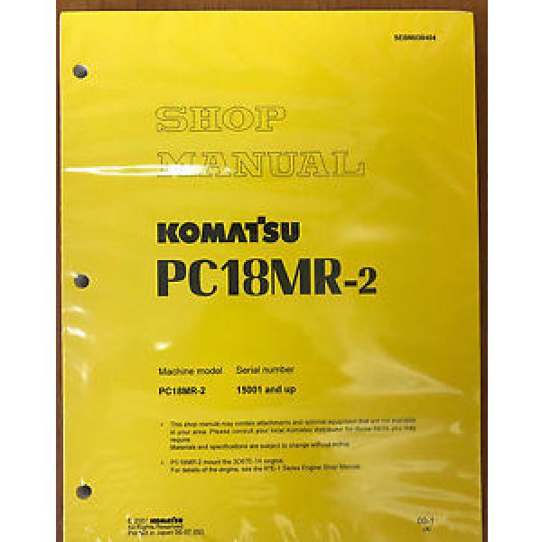 Komatsu Service PC18MR-2 Shop Repair Manual NEW #1 image