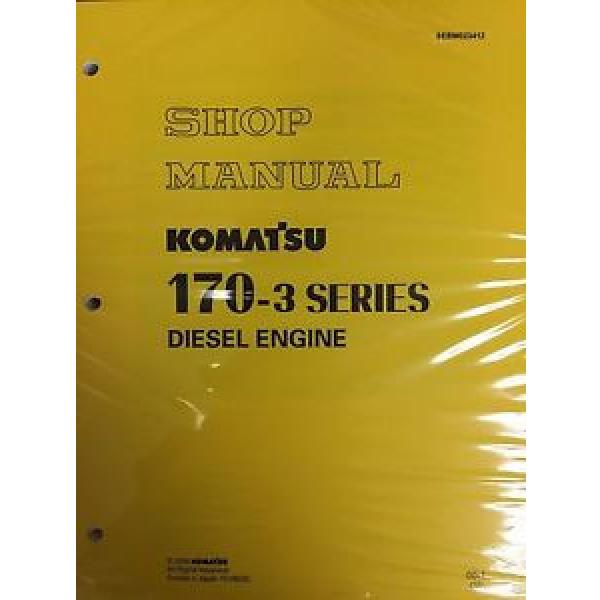 Komatsu 170-3 Series Diesel Engine Factory Shop Service Repair Manual #1 image