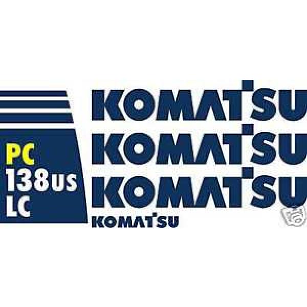 Komatsu PC138USLC Excavator - Decal Graphics Kit #1 image