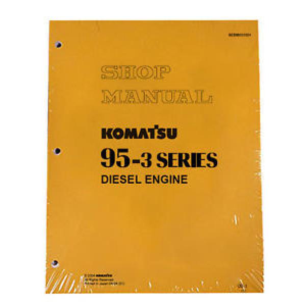 Komatsu Service Diesel Engines 95-3 Series Shop Manual #1 image