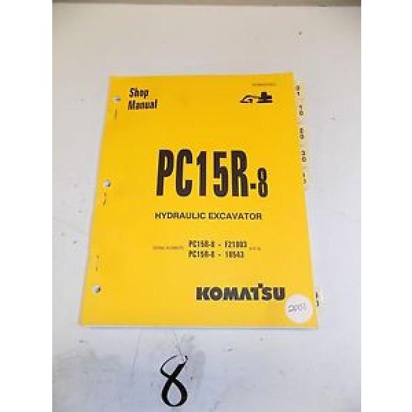 Komatsu Service PC15R-8 Shop Repair Manual #1 image