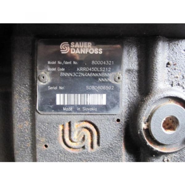 Sauer Danfoss KRR045DLS212 Variable Displacement Hydraulic Pump - 80004321 #2 image