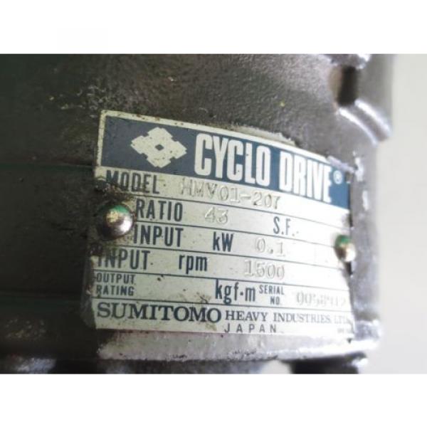 HITACHI SEIKI VM-40 CNC HMV01-207 HMVO1-207 SUMITOMO CYCLO DRIVE PUMP HMVO1207 #2 image