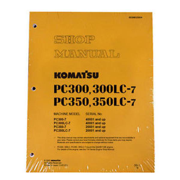 Komatsu Service PC300-7/PC300LC-7/PC350-7/LC-7 Manual #1 image