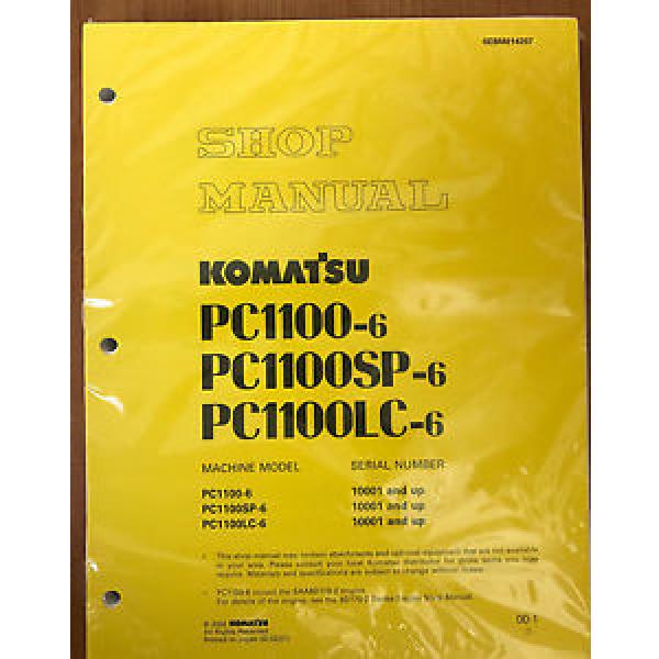 Komatsu Service PC1100-6, PC1100LC-6, PC1100SP-6 Manual #1 image