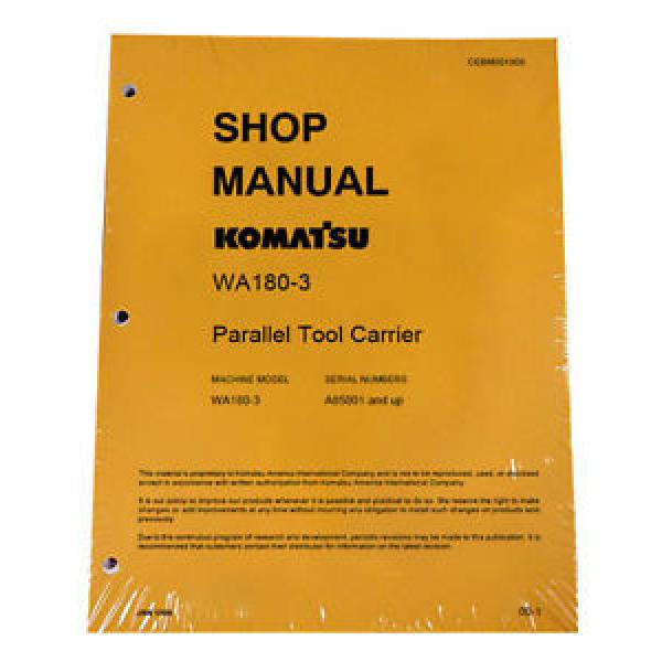 Komatsu WA180-3 Parallel Tool Service Repair Manual #1 image