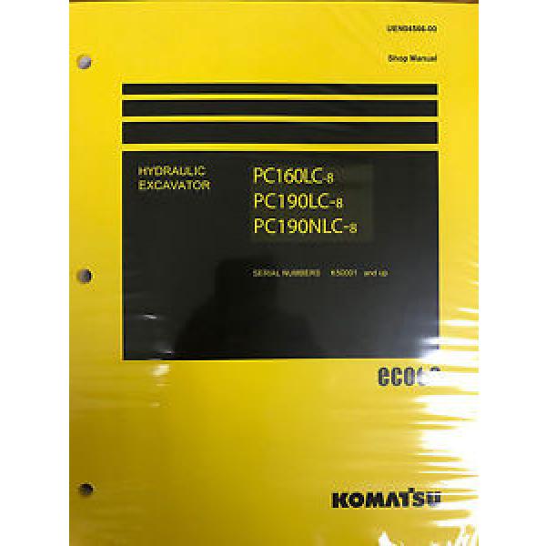 Komatsu PC160LC-8 PC190LC-8 PC190NLC-8 Service Repair Printed Manual #1 image