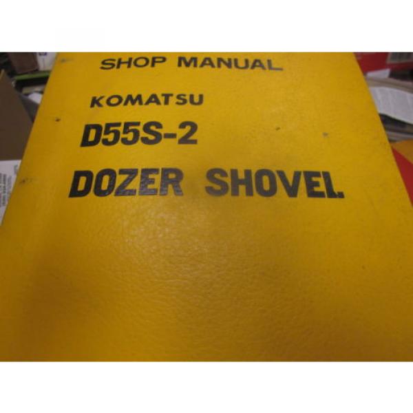 Komatsu D55S-2 Dozer Shovel Repair Shop Manual #1 image