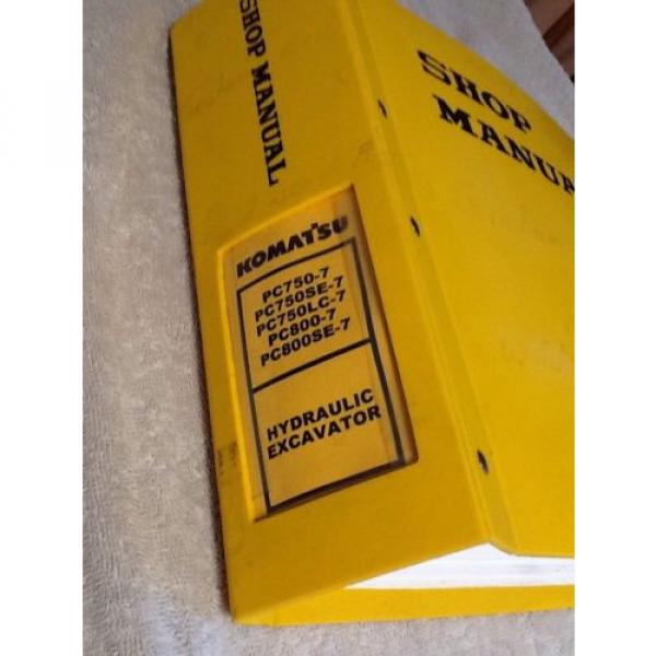 Komatsu Pc750-7, Pc750Se-7, Pc750Lc-7, Pc800-7 Excavator Shop Service Manual #2 image
