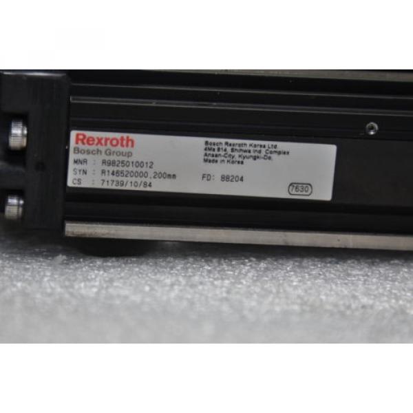 BOSCH Canada Singapore REXROTH  R146520000  Linear Actuator 300L Stroke 58mm, Pitch 2.5mm #2 image