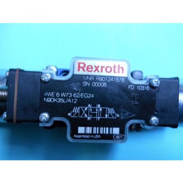 REXROTH R901241578 DIRECTIONAL CONTROL VALVE 4WE6W7362/EG24N9DK35LA12 Origin NO BOX #2 image