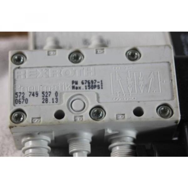 3 Rexroth valves with cords and fittings, #PW67697-1 #2 image