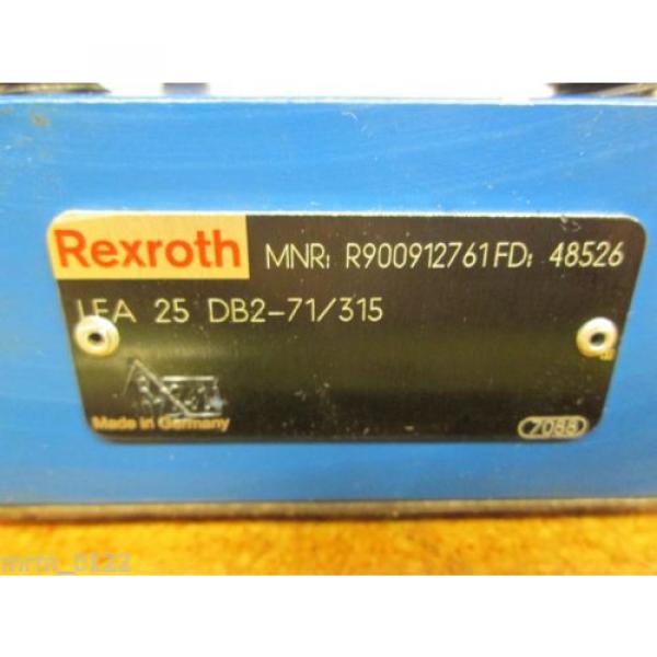 Rexroth R900912761FD 48526 LFA 25 DB2-71/315 Valve origin #2 image
