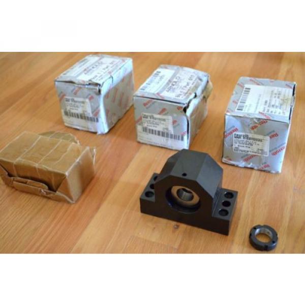 NEW China Russia Rexroth R159112020 Ballscrew Fixed End Support Block Bearing 20mm ID - THK #1 image