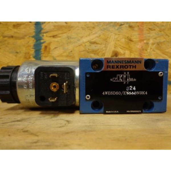 Mannesmann Rexroth Hydraulic Valve 4WE6D60 EG24N9K4 #3 image