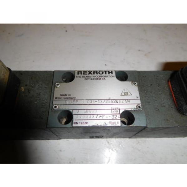 Rexroth DBEP6C06-1X/25A24NZ4M Hydraulic Proportional Valve D03 #2 image