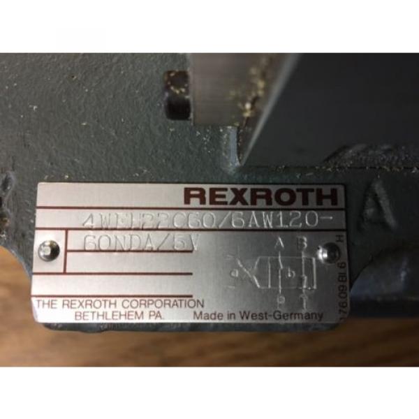 Rexroth 4WEH22C60/6AW120-60NDA/5V Directional Control Valve #4 image