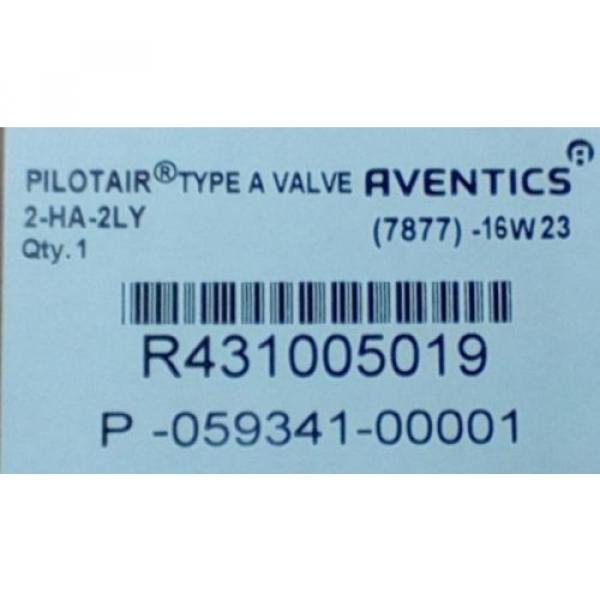 Rexroth R431005019, 2-HA-2LY PILOTAIR VALVE W/ LATCH 1 amp; 2  P59341-1 #2 image