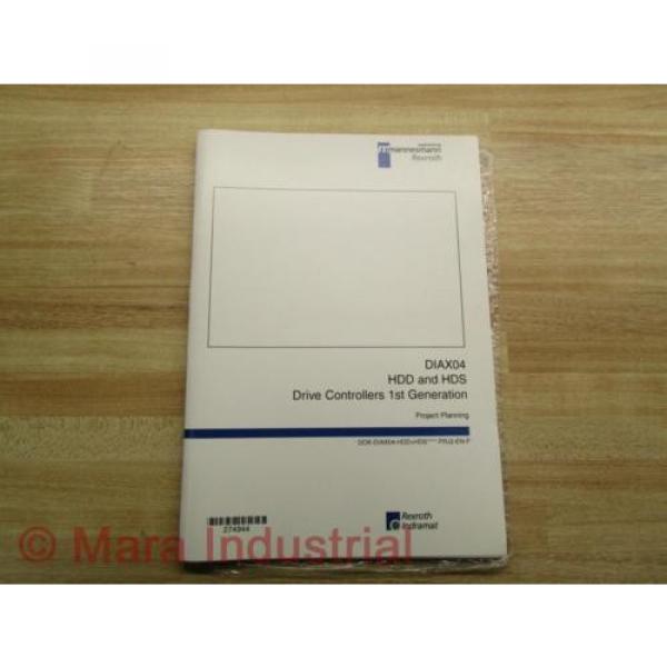 Rexroth Indramat DOK-DIAX04-HDD+HDS Project Planning Manual Pack of 10 #1 image