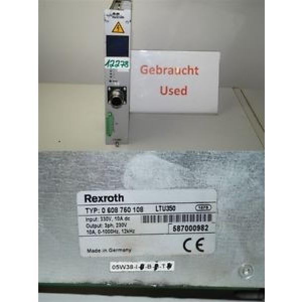 Rexroth Germany France  LTU350  servo amplifier  0 608 750 108   , 0608750108 #1 image